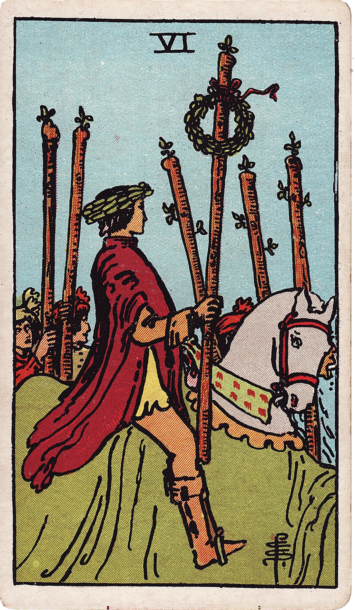 6 of Wands Tarot card
